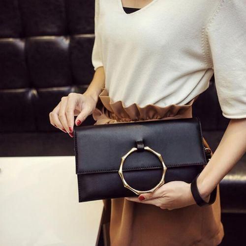 DIY Bag Handle Ladies Bag Strap Shoulder Body Black