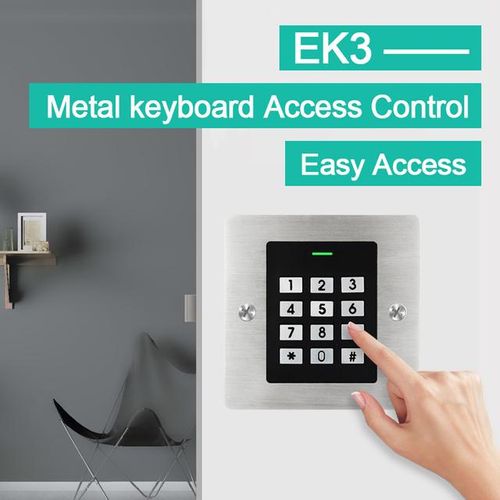 Metal 125khz Access Control Keypad Em Reader Door Access Control System Door Lock Opener Keyboard System