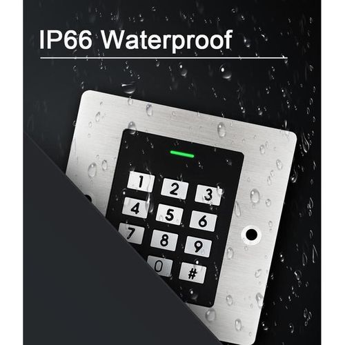 Metal 125khz Access Control Keypad Em Reader Door Access Control System Door Lock Opener Keyboard System