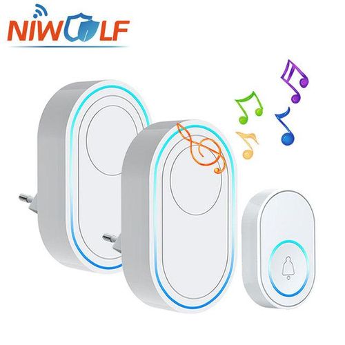 Wireless Doorbell 433mhz Home Welcome Door Bell Music Chime Melodies Smart House Security Alarm