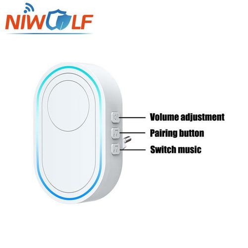 Wireless Doorbell 433mhz Home Welcome Door Bell Music Chime Melodies Smart House Security Alarm