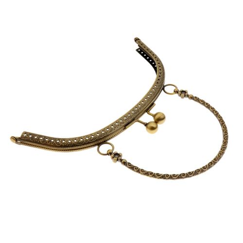 Sewing   Purse Handbag Handle Coins Bag Metal Kiss Clasp Frame #6