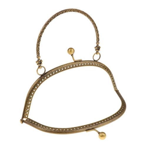 Sewing   Purse Handbag Handle Coins Bag Metal Kiss Clasp Frame #6