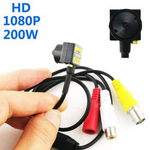 Small Mini 2mp Hd Camera 1080p Ahd Camera With Audio 3.7mm Lens