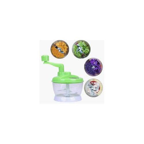 Manual Vegetable Salad Fruits Meat Chopper - Red