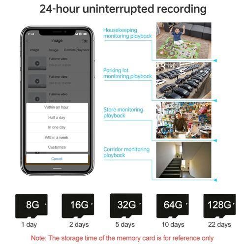 WK11 Smart WiFi Children Monitor 1080P HD Sports Photography