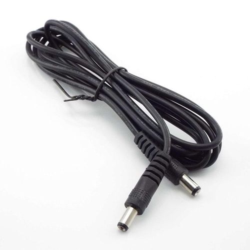 12V 3A DC Male to Male Power Supply Diy Cord Cable 5.5*2.1mm Male CCTV Adapter Connector Power Cords 0.5M/1M/2M