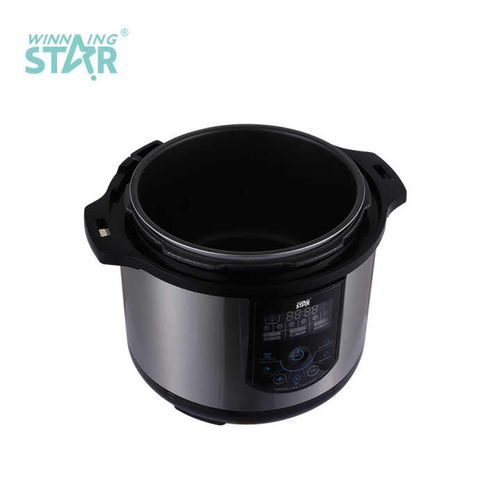 Winningstar 10L Multi-function Rice Electric Pressure Cooker With IMD Touch Panel, Silver.