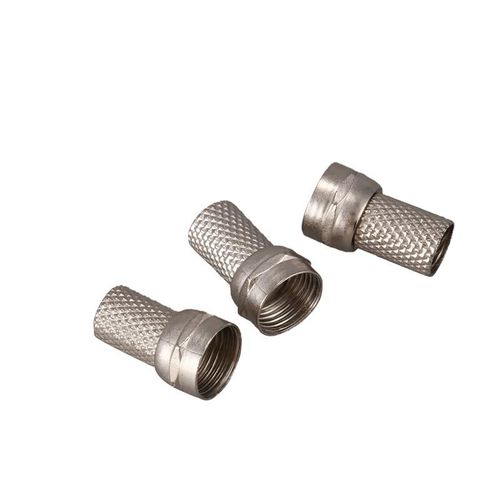 20Pcs CCTV RG6 F-Type Twist-On Coax Coaxial Cable RF Connector Male