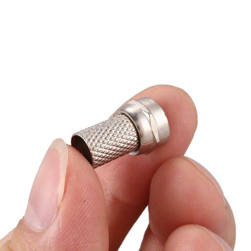 20Pcs CCTV RG6 F-Type Twist-On Coax Coaxial Cable RF Connector Male