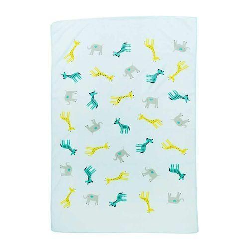 Baby Cotton Towel - Blue