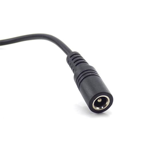 Female to Male Plug CCTV DC Power Cable Extension Cord Adapter 12V Power Cords 5.5mmx2.1mm For Camera Power Extension Cords