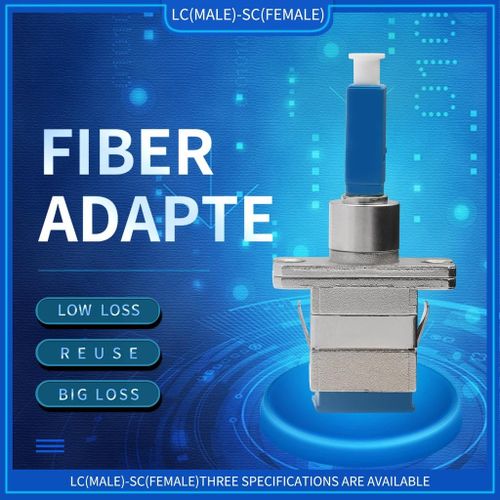 Fiber Hybrid Adapter SC/UPC(Female) to LC/UPC(Male) Single Mode Fiber Style SM-9/125 SC-LC Hybrid Adapter Connecter