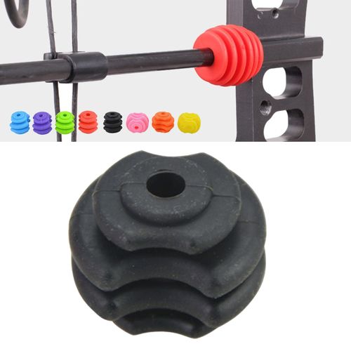Portable Compound Bow Stabilizer Ball Shock Absorber Black