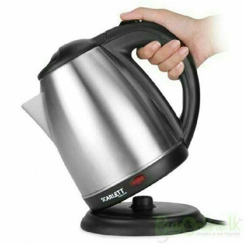 Scarlet Electric Pacolater Heat Kettle Steel 2L - Silver