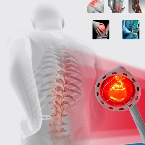 E27 Infrared Heat Lamp Heating  Light Therapeutic Pain Relief Health Bulb 275W Physio Instrument Massage Health #-