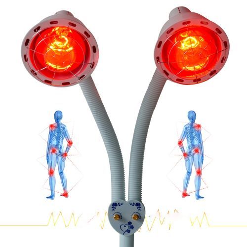 E27 Infrared Heat Lamp Heating  Light Therapeutic Pain Relief Health Bulb 275W Physio Instrument Massage Health #-