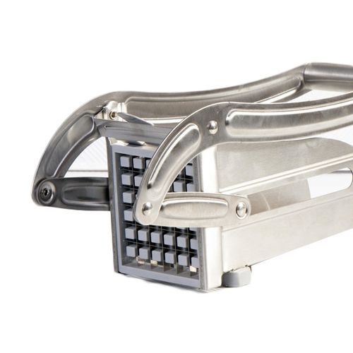 Potato Chipper/ Chips Cutter Stainless Steel Body - Silver