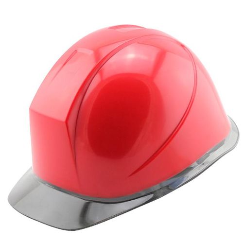 1pc Worker Construction Site Protective Cap Ventilate Abs Hard Hat Reflective Stripe Safety Helmet