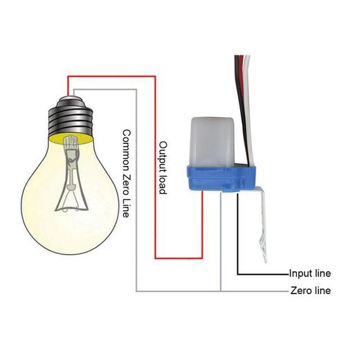 Dc Ac 12v/110v/220v 50-60hz Photo Control Photoswitch Sensor Switch Automatic On Off Photocell Street Lamp Switch