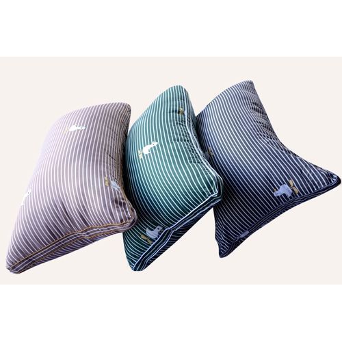 Big Fibre Pillows Pair (2pcs,3Pcs)-Assorted Color