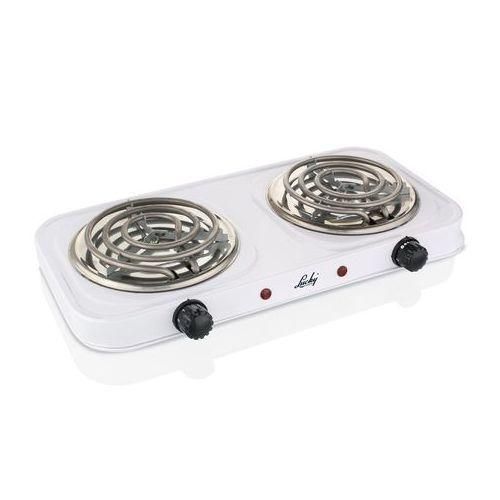 Double Spiral Hotplate- 2000W &ndash; White.