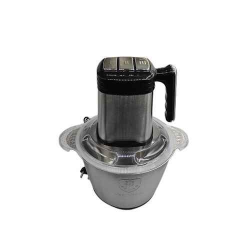 3.5L Stainless Steel Meat Grinder Chopper Multi-Function Food Processor- Blue