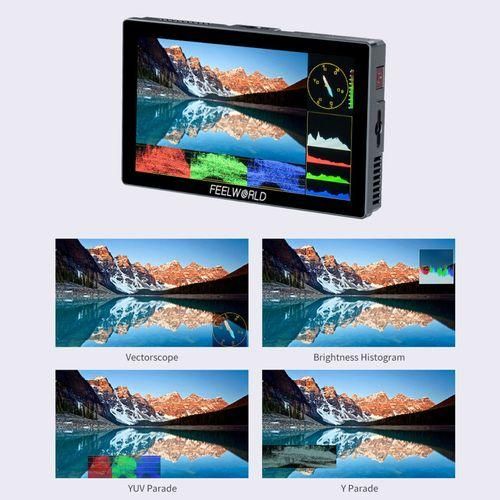 Feelworld P6X 5.5 Inch DSLR Camera Field Monitor Aluminum