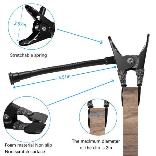 Flexible Clip Clamp Mount For Blink Camera Serise Blink Xt/xt2 Blink Outdoor Blink Mini Clip To Crib Cot Shelves Or Furniture