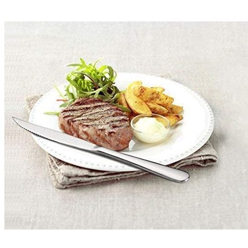 6 Pieces Of Table Steak knives Cutlery Set, Silver.