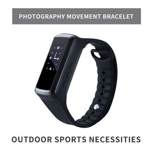 1080P Mini Camera Smart Band Camcorder Bracelet Smart Wristband Watch Camera Secret D
