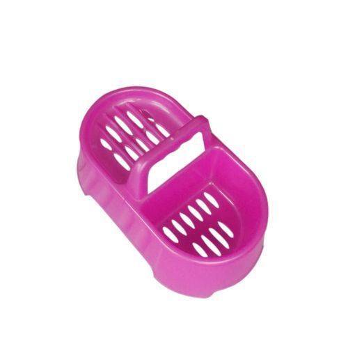 Plastic Soap Dish - Pink