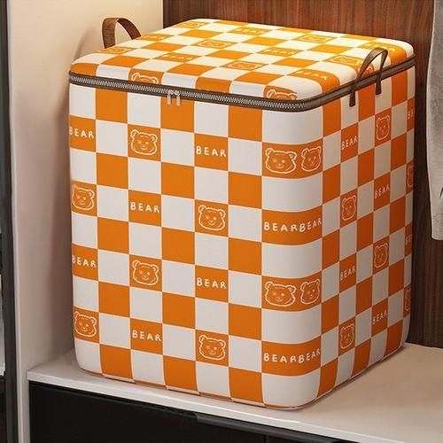 180L Moisture-proof Super Large Capacity Storage Bag - Orange