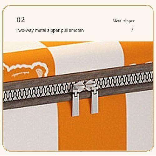 180L Moisture-proof Super Large Capacity Storage Bag - Orange