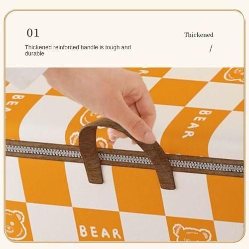 180L Moisture-proof Super Large Capacity Storage Bag - Orange