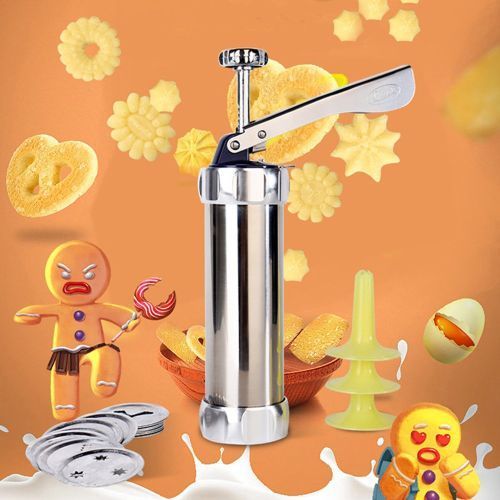 Household Baking   Mold Silk Flower Machine Biscuit Cake - Silver