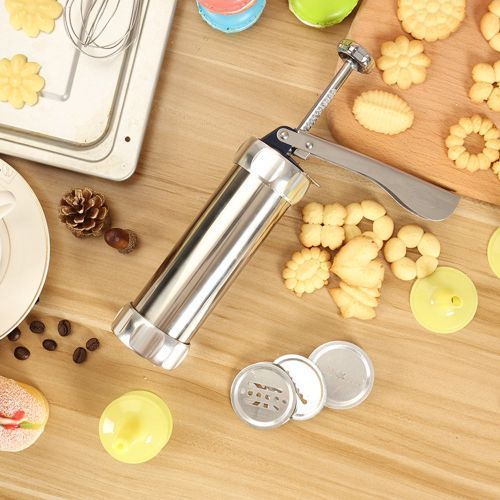 Household Baking   Mold Silk Flower Machine Biscuit Cake - Silver