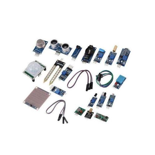 16 in 1 Modules Sensor Kit Project Super Starter Kits for Arduino UNO R3 Mega2560 Mega328 Nano Raspberry Pi 3 2 Model B K62