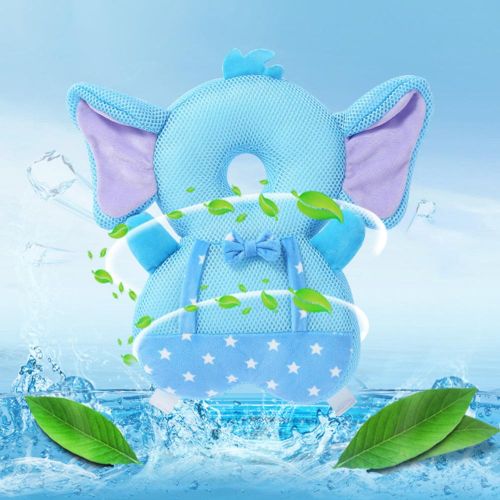 Animals Baby Head Protection Pad Adjustable Straps Baby Protective Pad for Baby Head and Back Safety NO5300