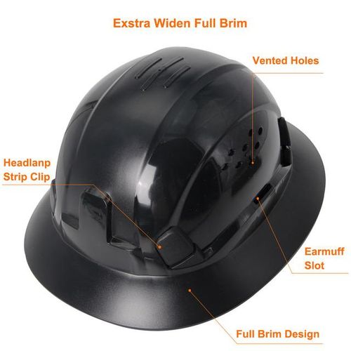 Full Brim Safety Helmet With Construction Hard Hat Protective Working Riding Climbing Ce Ansi Rescue Cap Protection