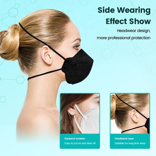 10-100pcs Security Protection Mascarillas Fpp2 Face Masks Kn95 Masque 5 Layers Mounted Mouth Mascarillas Faciales