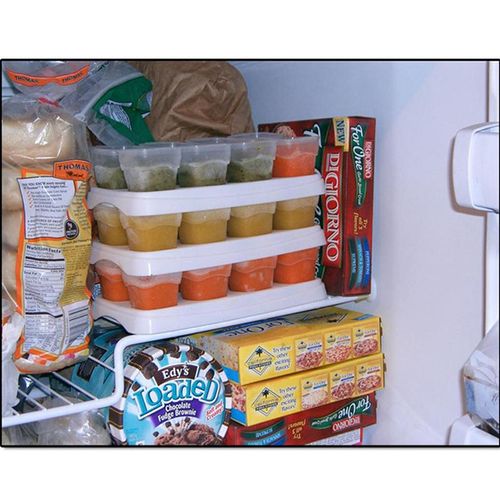 Superior 8 Piece Baby Block Set Baby Food Containers Food preservation box safety Baby food supplement box NO5297