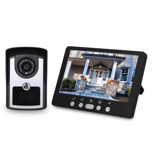 7 Inch Monitor HD Camera Video Door Phone Doorbell Intercom
