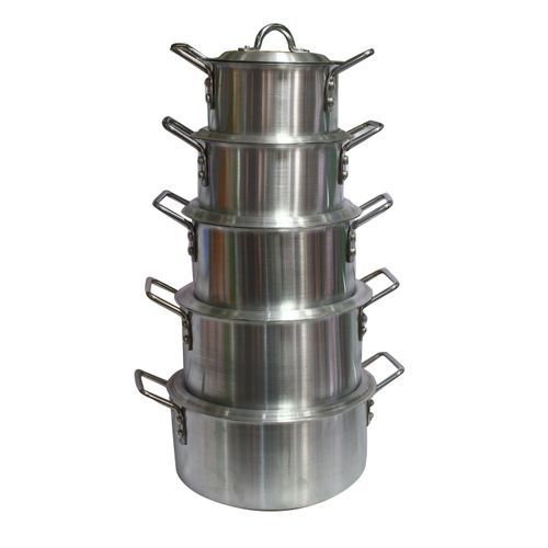 United Aluminium Cooking Pots/saucepan Set-5pcs