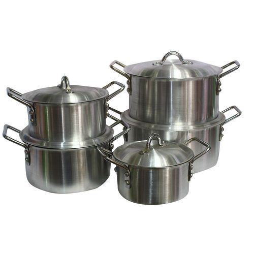 United Aluminium Cooking Pots/saucepan Set-5pcs