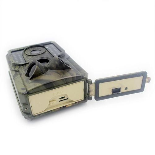 1080P Infrared Night View Trail Camera USB Rechargeable Lightweight Durable Camera Recorder Movement Detection Replacing Animals,Default NO5246