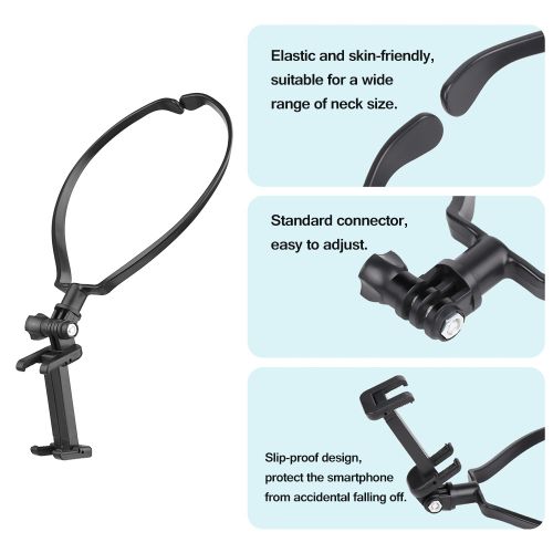 Sports Camera Accessory Set Chest Strap Mount + Head Strap