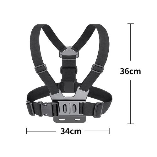 Sports Camera Accessory Set Chest Strap Mount + Head Strap