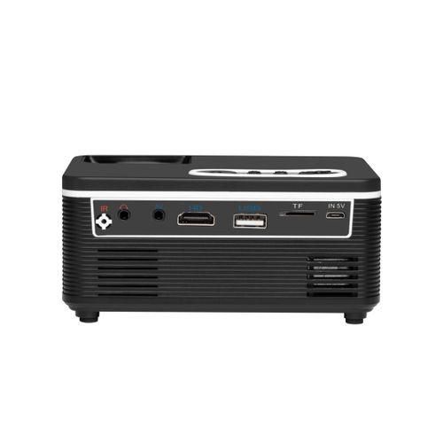 S361 80 lumens 320 x 240 Pixel Portable Mini Projector, Support 1080P, UK PlugBlack
