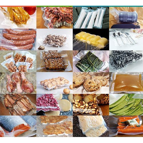 3Rolls/Lot Food Vacuum Bag For Vacuum Sealer Storag 25*500cm